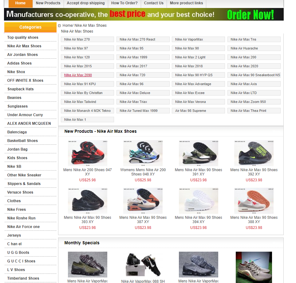 cheap nike air max shoes outlets
